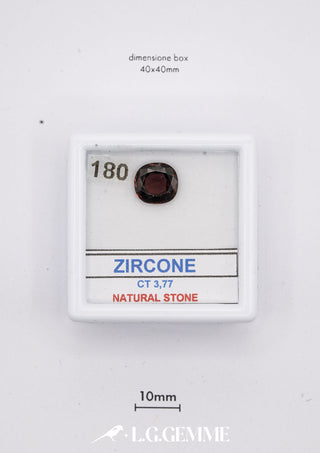Zircone 3,77 carati Cuscino gemma preziosa